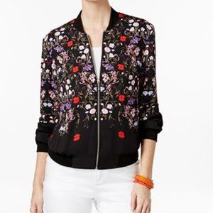 INC Nightfall Floral Bomber – Size M